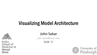 Visualizing Model Architecture  john.sekar@mssm.edu  SASB `17  Kinetics ~ Reaction Rules  Enz  Sub