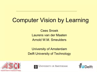 Overview  Day 1  1. Introduction, types of concepts, relation to tasks, invariance  2.