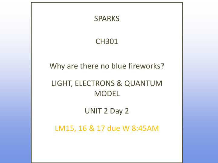 light electrons quantum