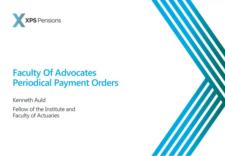 faculty of advocates