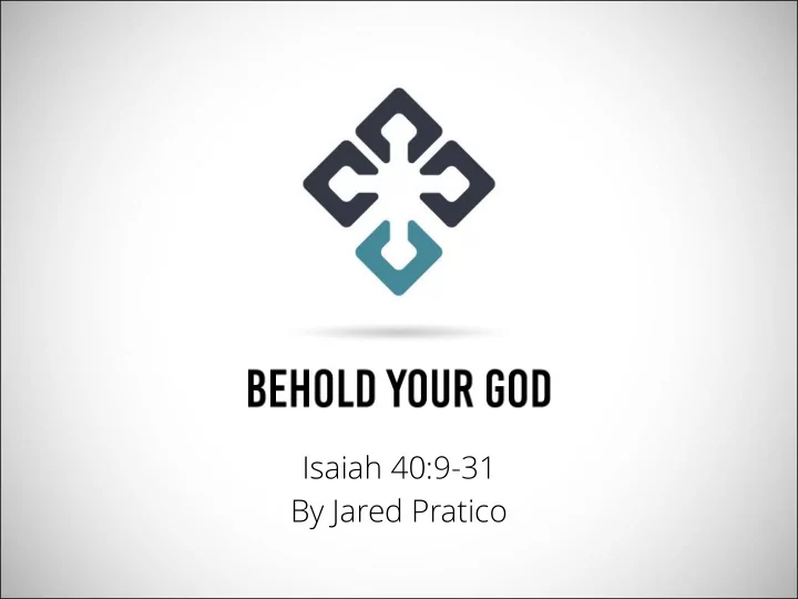 isaiah 40 9 31