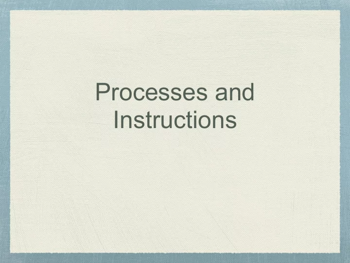 processes and instructions noun addiction double