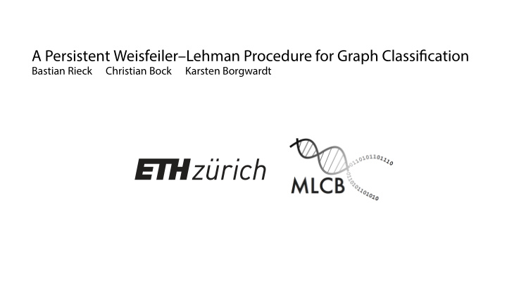 a persistent weisfeiler lehman procedure for graph