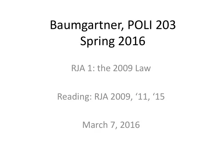 baumgartner poli 203