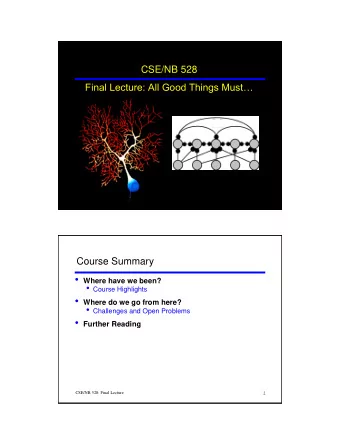 Encoding and decoding neural information Encoding : building functional models of neurons/neural