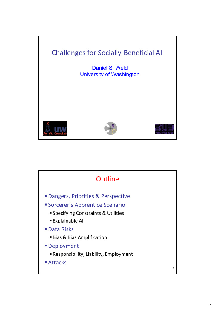 challenges for socially beneficial ai