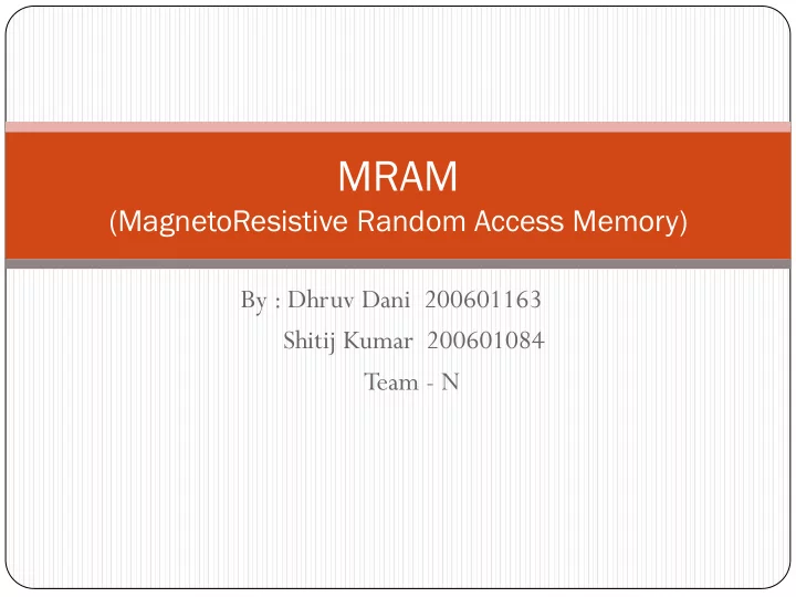 mram