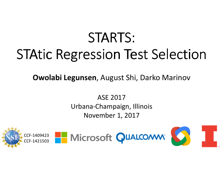 starts starts starts starts static static regression test