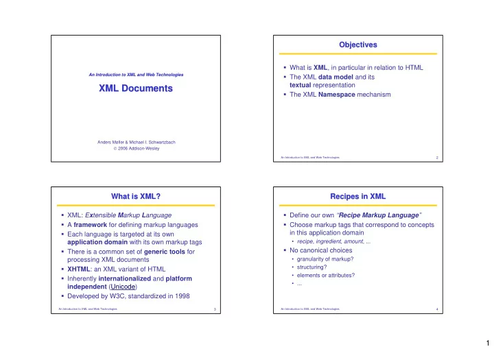 xml documents xml documents
