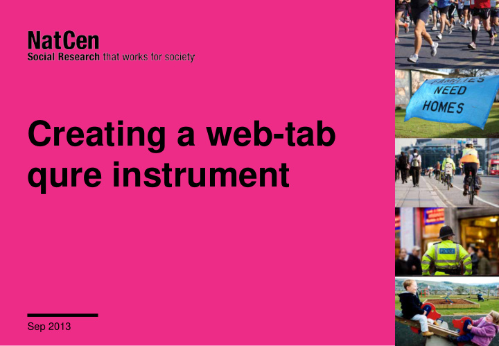 creating a web tab qure instrument