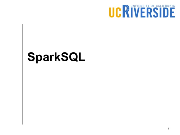 sparksql