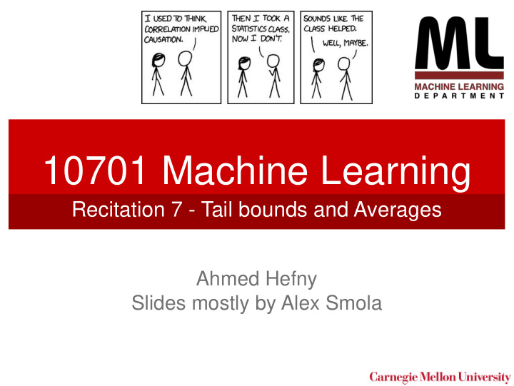 10701 machine learning