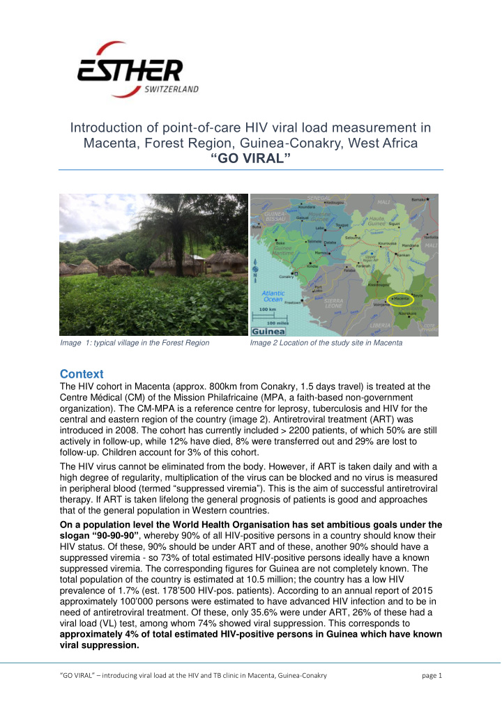 introduction of point of care hiv viral load measurement