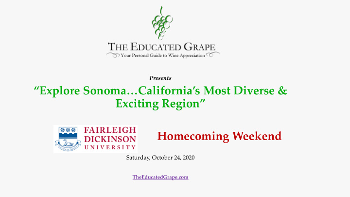 explore sonoma california s most diverse exciting region