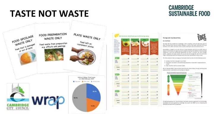 taste not waste tastenotwastecambridge