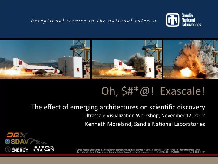 oh exascale