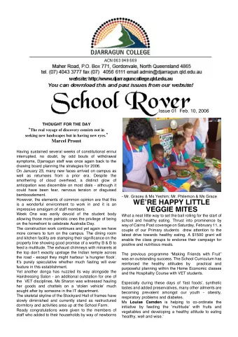 WE  RE HAPPY LITTLE  is a wonderful environment to work in and it is an  VEGGIE MITES