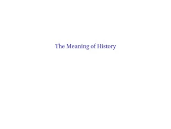 The Meaning of History  The World Ages    Omnes itaque generationes ab Abraham usque ad David,