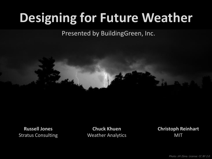 designing for future weather