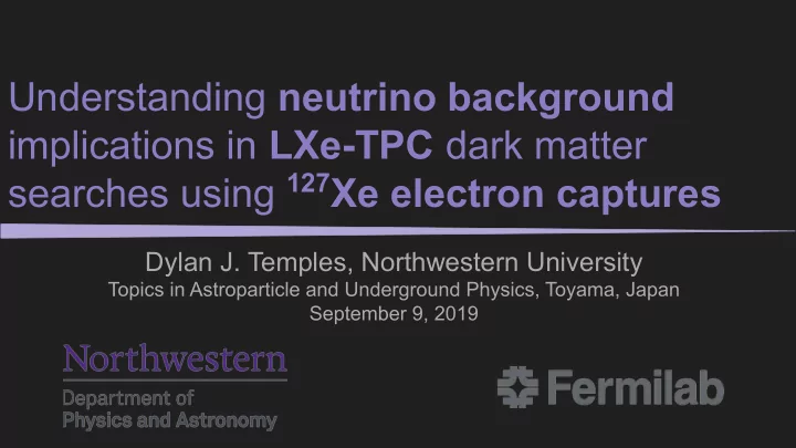 understanding neutrino background implications in lxe tpc