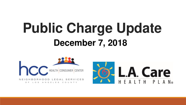 public charge update