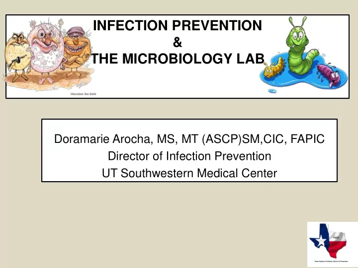 the microbiology lab