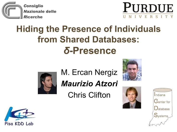 presence