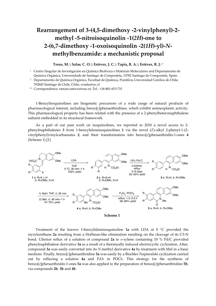 rearrangement of 3 4 5 dimethoxy 2 vinylphenyl 2 methyl 5