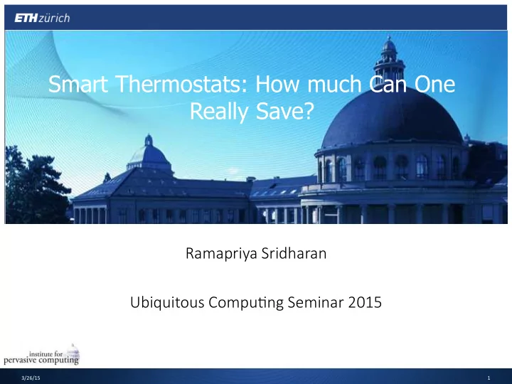 smart thermostats how much can one really save