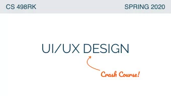 UI/UX DESIGN Cras h Cou r s e !  DESIGN IS DOING THINGS  WITH INTENTION,  trying to decide