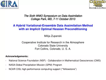 A Hybrid Variational-Ensemble Data Assimilation Method with an Implicit Optimal Hessian