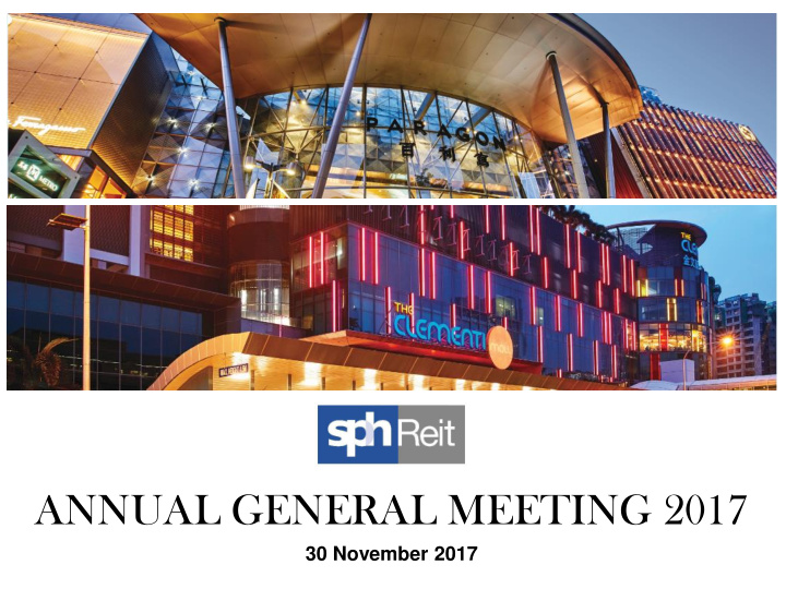 annual general meeting 2017
