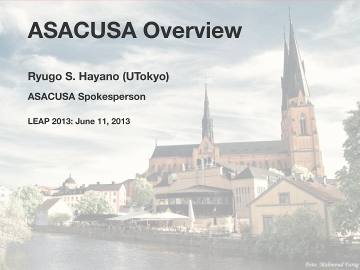 asacusa overview