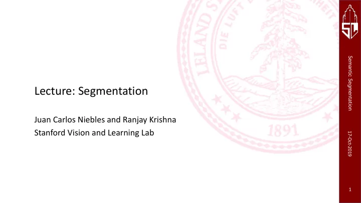 lecture segmentation