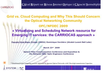 Contents  1. CARRIOCAS Challenges and Project presentation  Cliquez pour modifier le style du titre