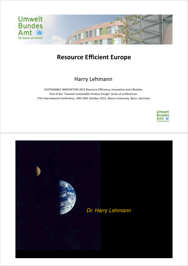 resource efficient europe