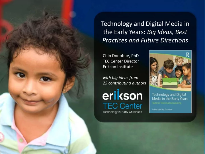the early years big ideas best