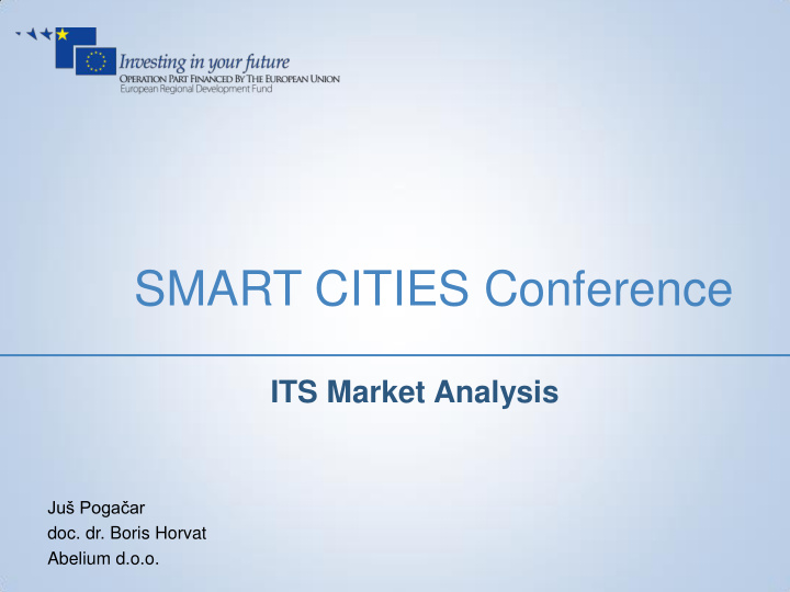 smart cities conference