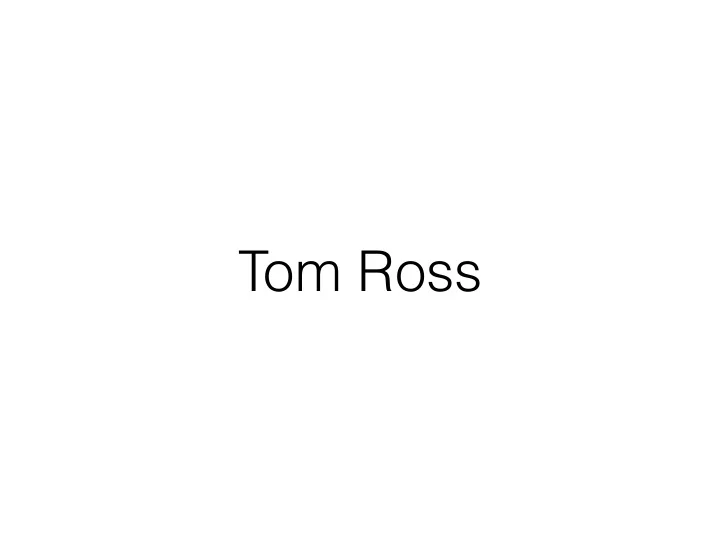 tom ross redistricting criteria