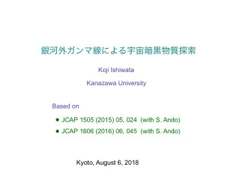 1. Introduction  After the Higgs discovery in 2012,  The Standard model (SM) has been found to