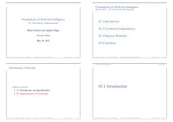 47.1 Introduction  chapter overview:  46. Introduction and Quantification  47. Representation