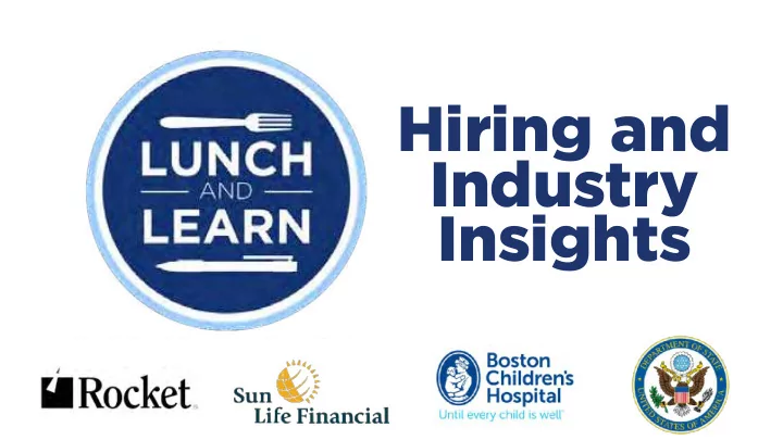 hiring and industry insights
