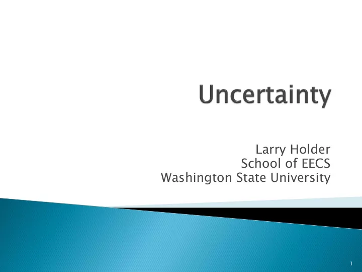 larry holder school of eecs washington state university