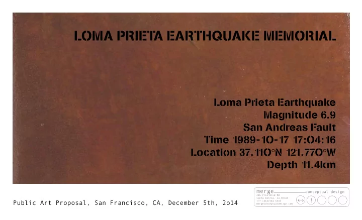 loma prieta earthquake memorial