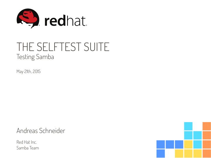 the selftest suite