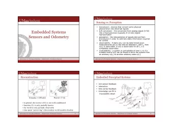 Embedded Systems  A/D conversion - the conversion from analog signal (0-5V)    into a fixed