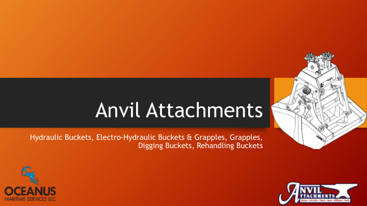 anvil attachments