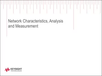 and Measurement  Agenda  Page  2  Transmission Lines  S-Parameters  The Smith Chart