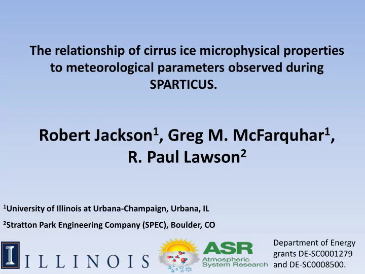 robert jackson 1 greg m mcfarquhar 1 r paul lawson 2