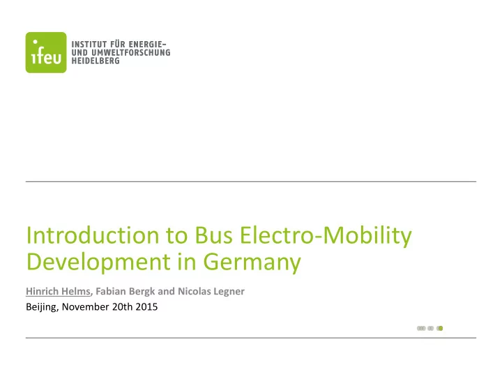 development in germany